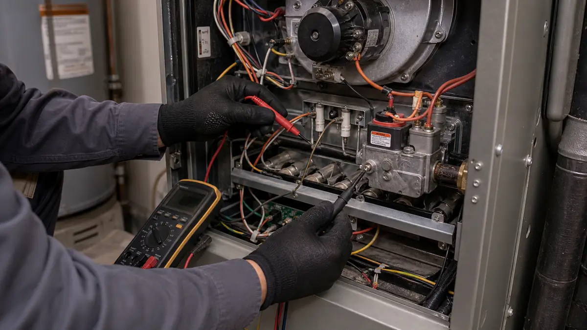 Carrier furnace igniter and flame-sensor check in Glendale