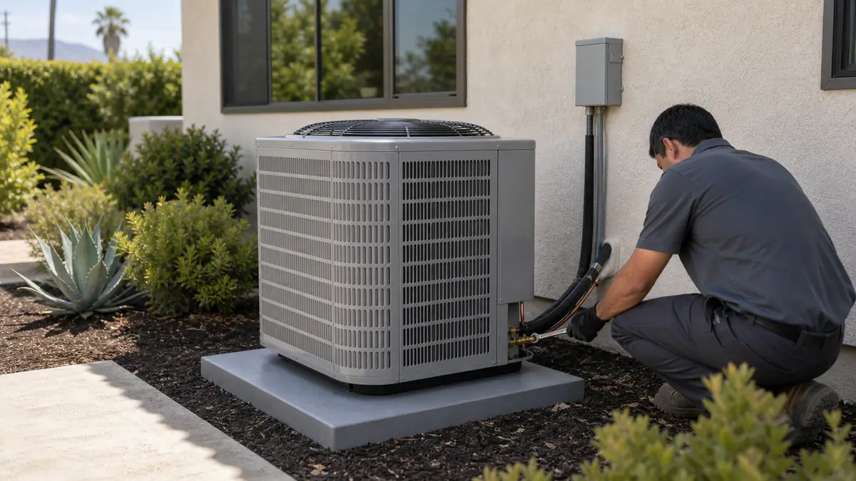 New Carrier AC condenser and coil installation in Glendale